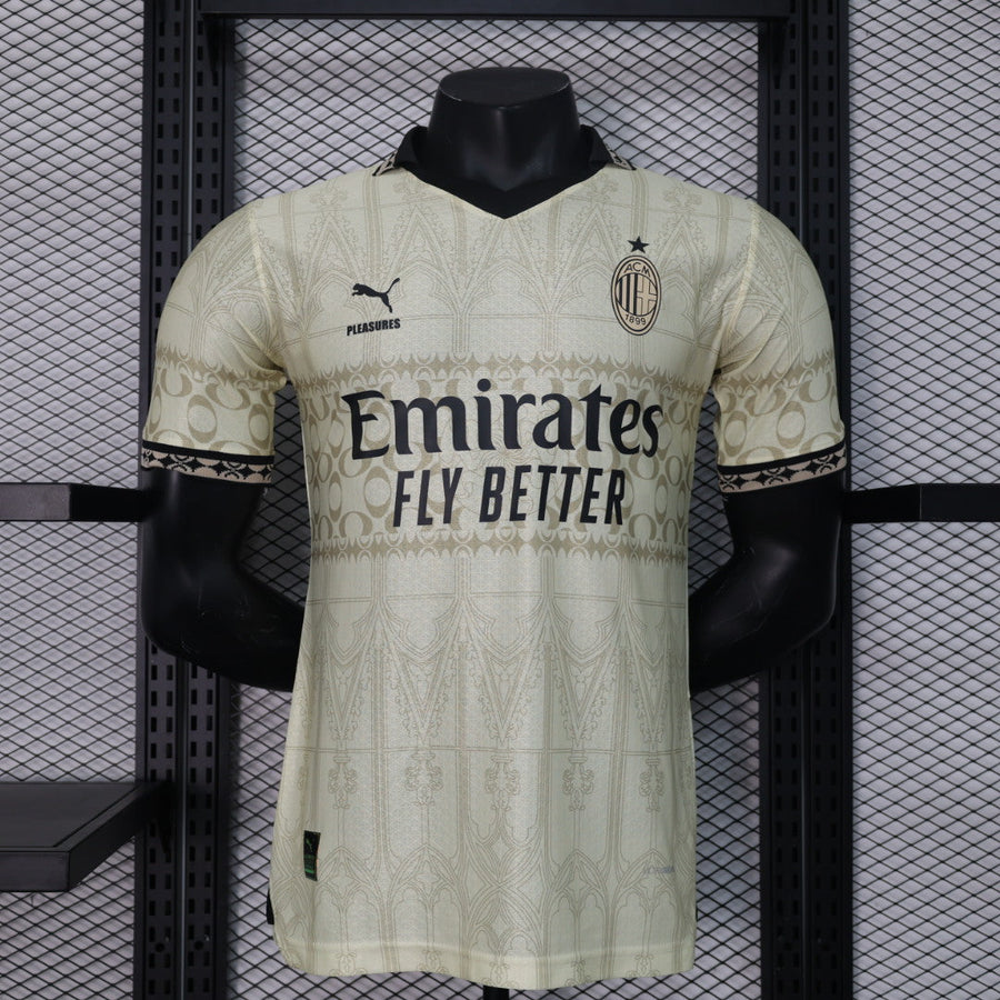 MAILLOT AC MILAN EDITION PLEASURES FOURTH BLANC 2023/2024